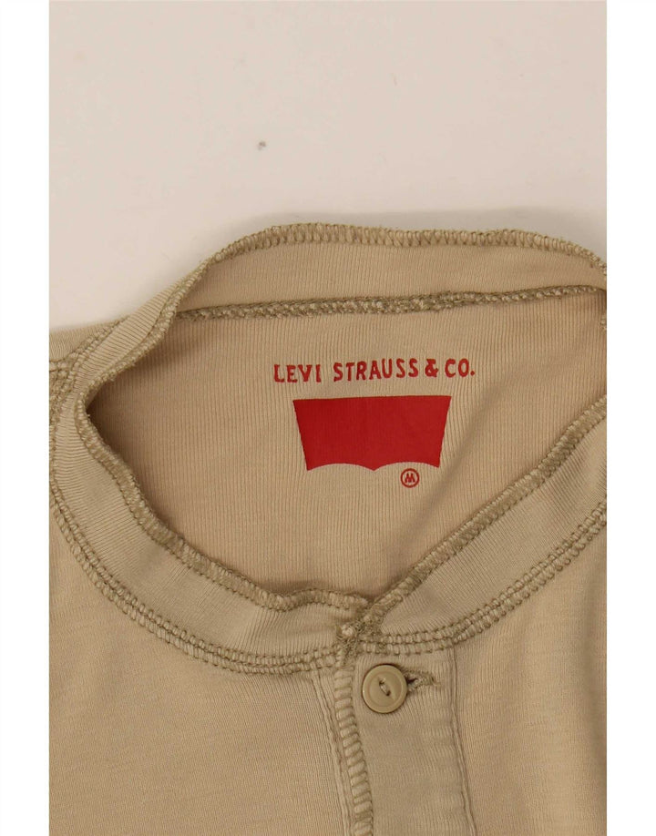 Męski top Levi's z długim rękawem, średni beż