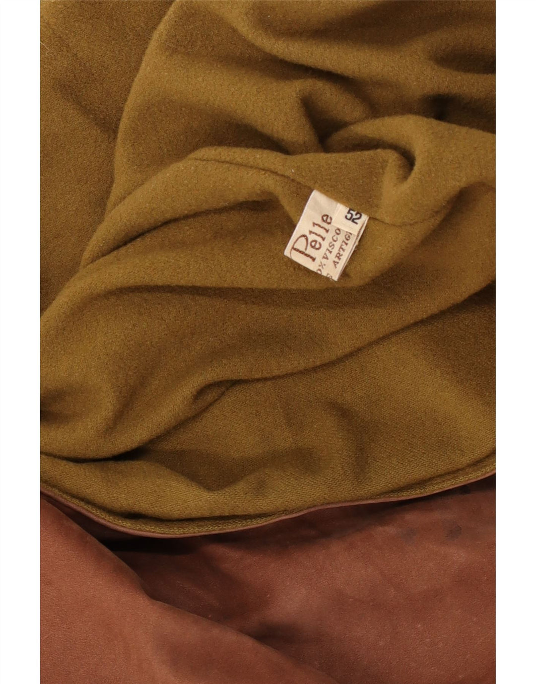 Vintage męska kurtka skórzana IT 52 XL brązowa skóra