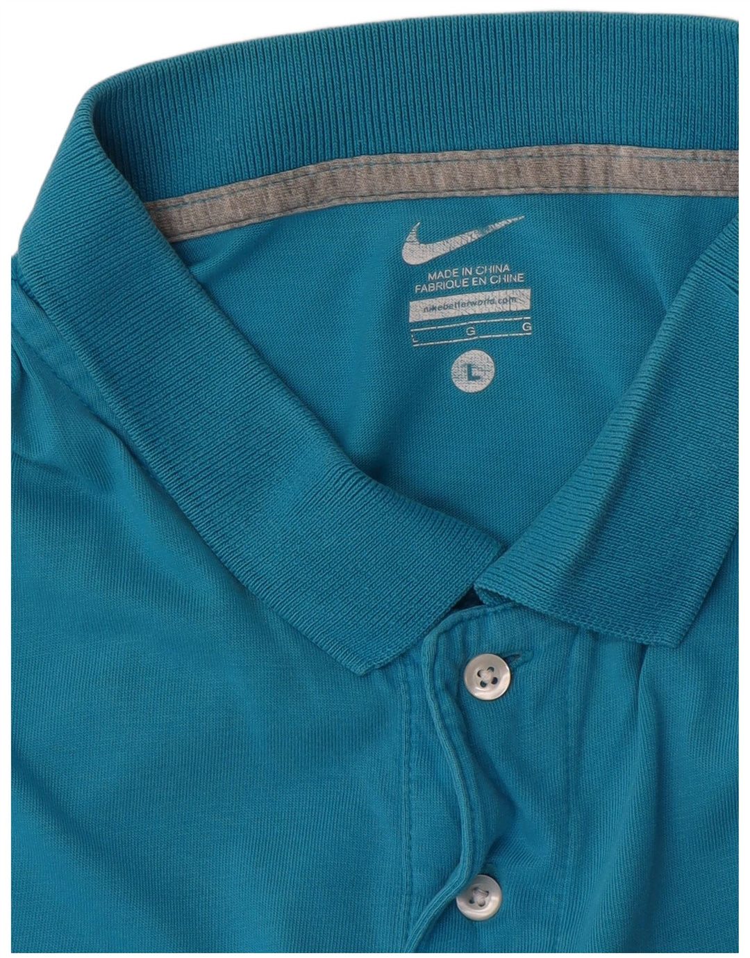 Męska koszulka polo Nike, duża niebieska