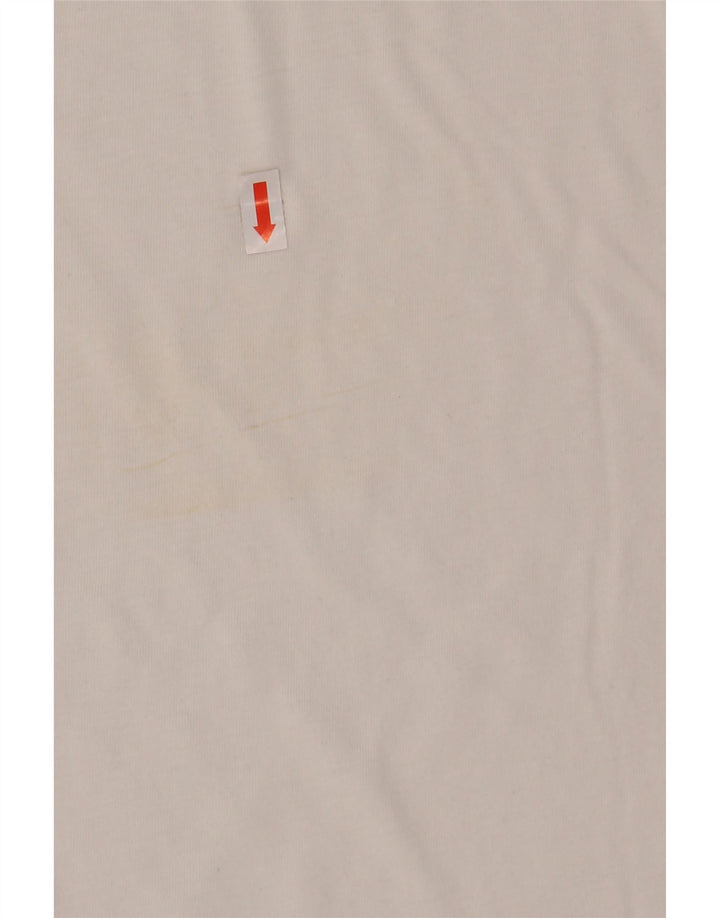 PUMA Mens T-Shirt Top Small White