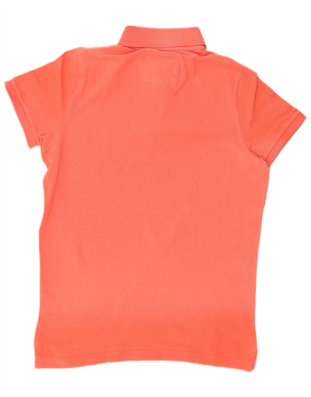 Męska koszulka polo HOLLISTER, średnia czerwona, bawełniana