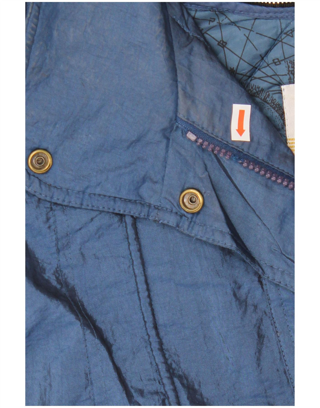 Damska kurtka wiatrówka oversize LONDON FOG UK 10, mała, granatowa