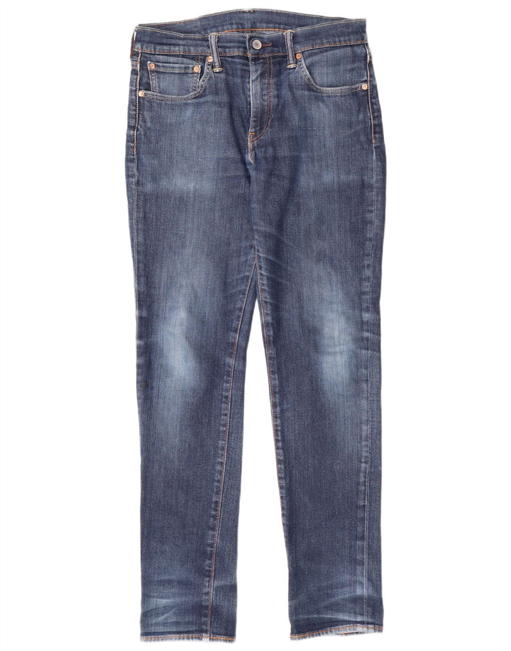 Męskie jeansy LEVI'S 511 Slim W32 L32 Niebieska bawełna