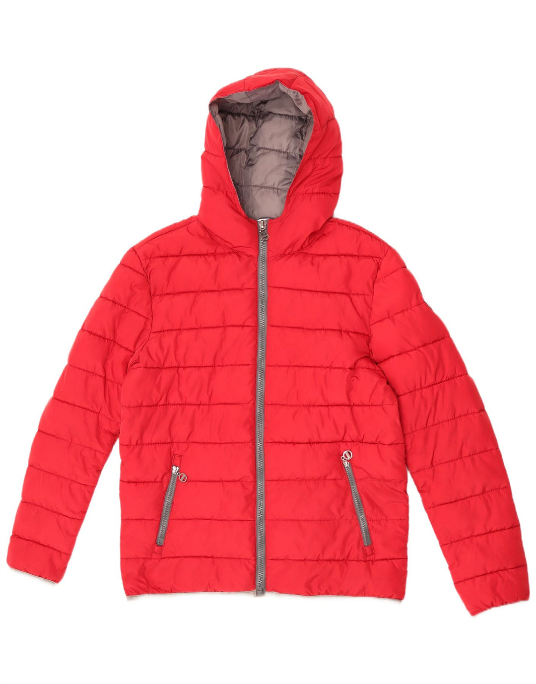 Wyściełana kurtka chłopięca z kapturem Colmar 15-16 lat 2XL, czerwona, poliester