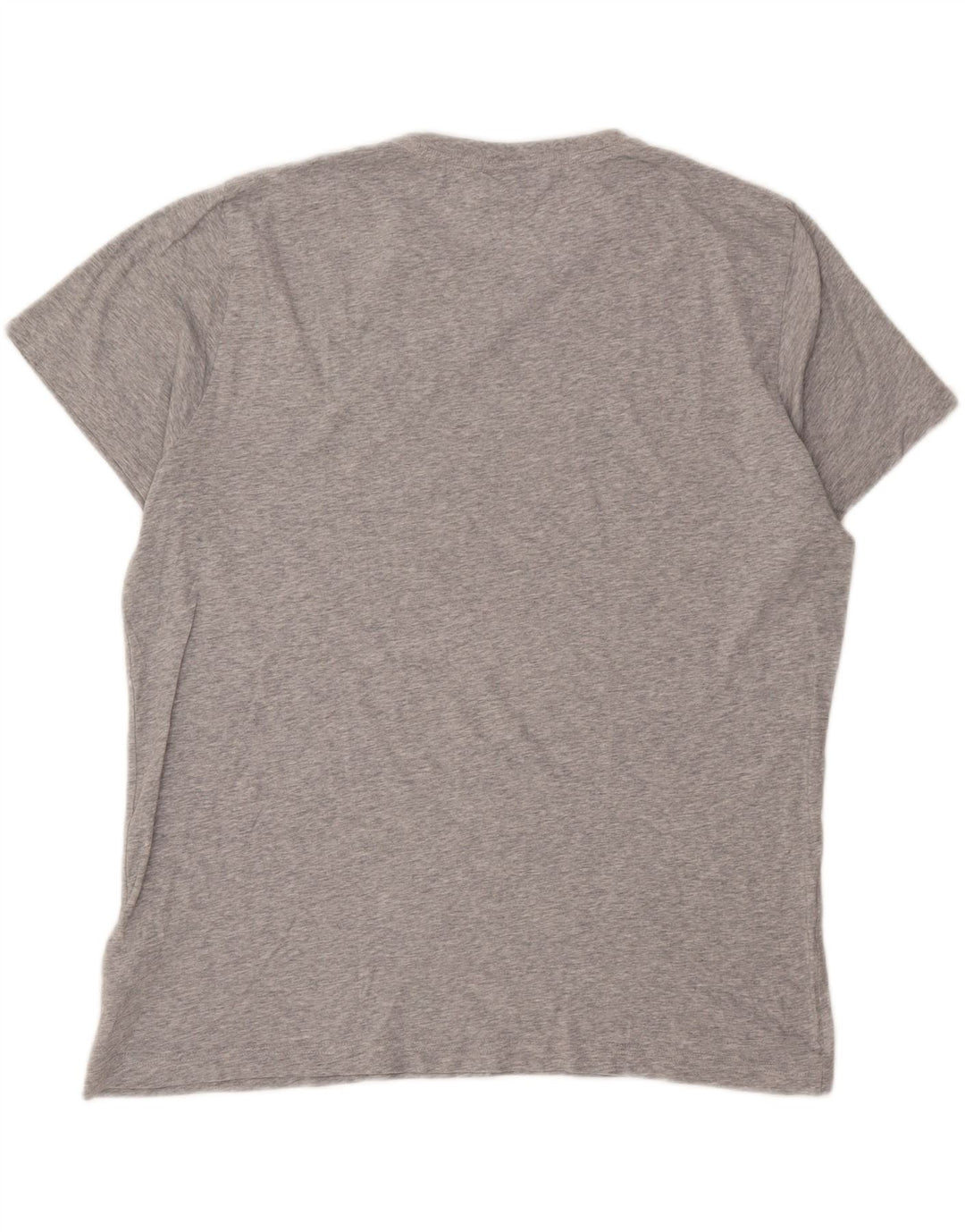 GANT Mens Regular Fit T-Shirt Top XL Grey Cotton