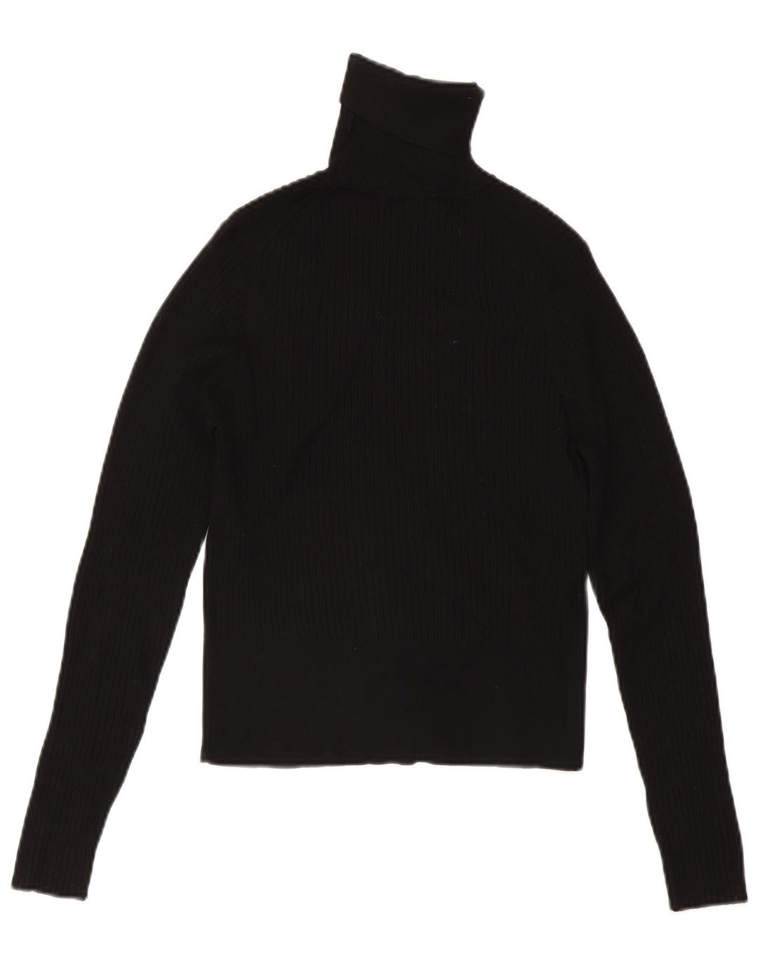 Sweter damski Zara z okrągłym dekoltem UK 14, duży, czarny