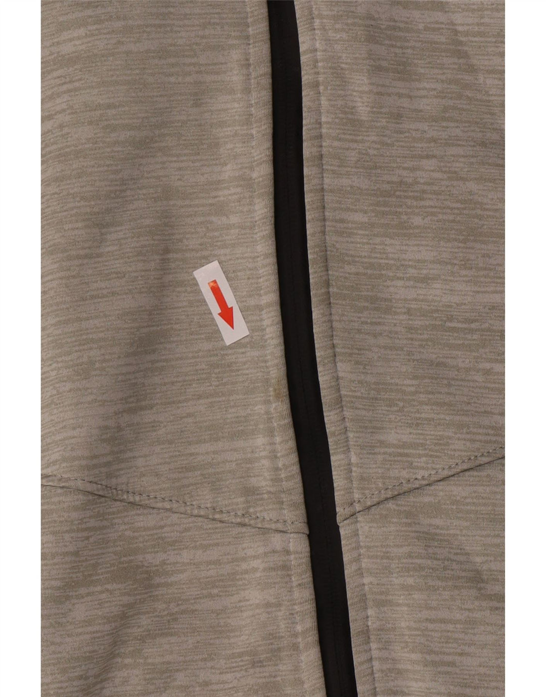 Damski sweter z kapturem Superdry, UK 12, średni szary, poliester w prążki