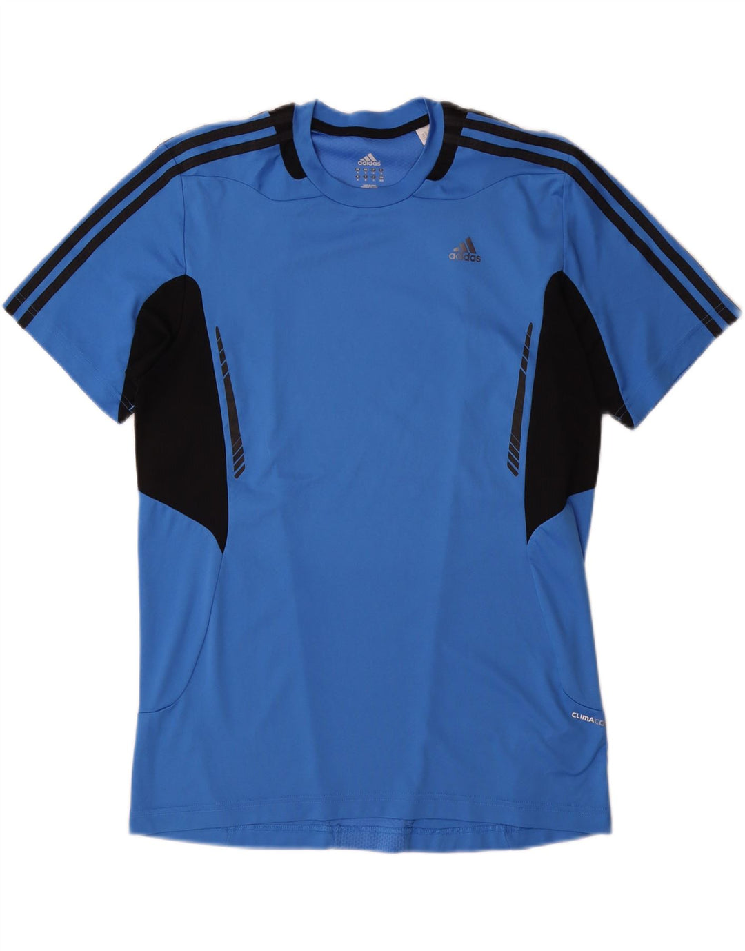 Męska koszulka ADIDAS Climacool z poliestru w kolorze średnioniebieskim