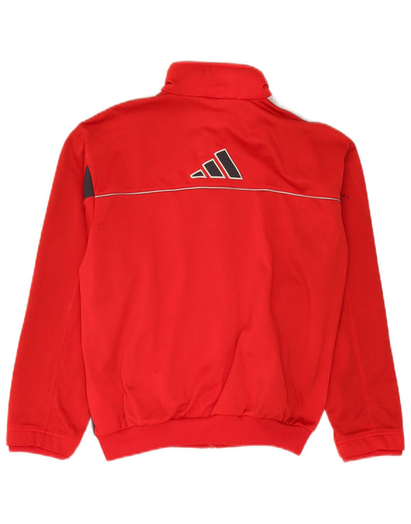 Chłopięca kurtka dresowa Adidas Graphic 11-12 lat w kolorze czerwonym