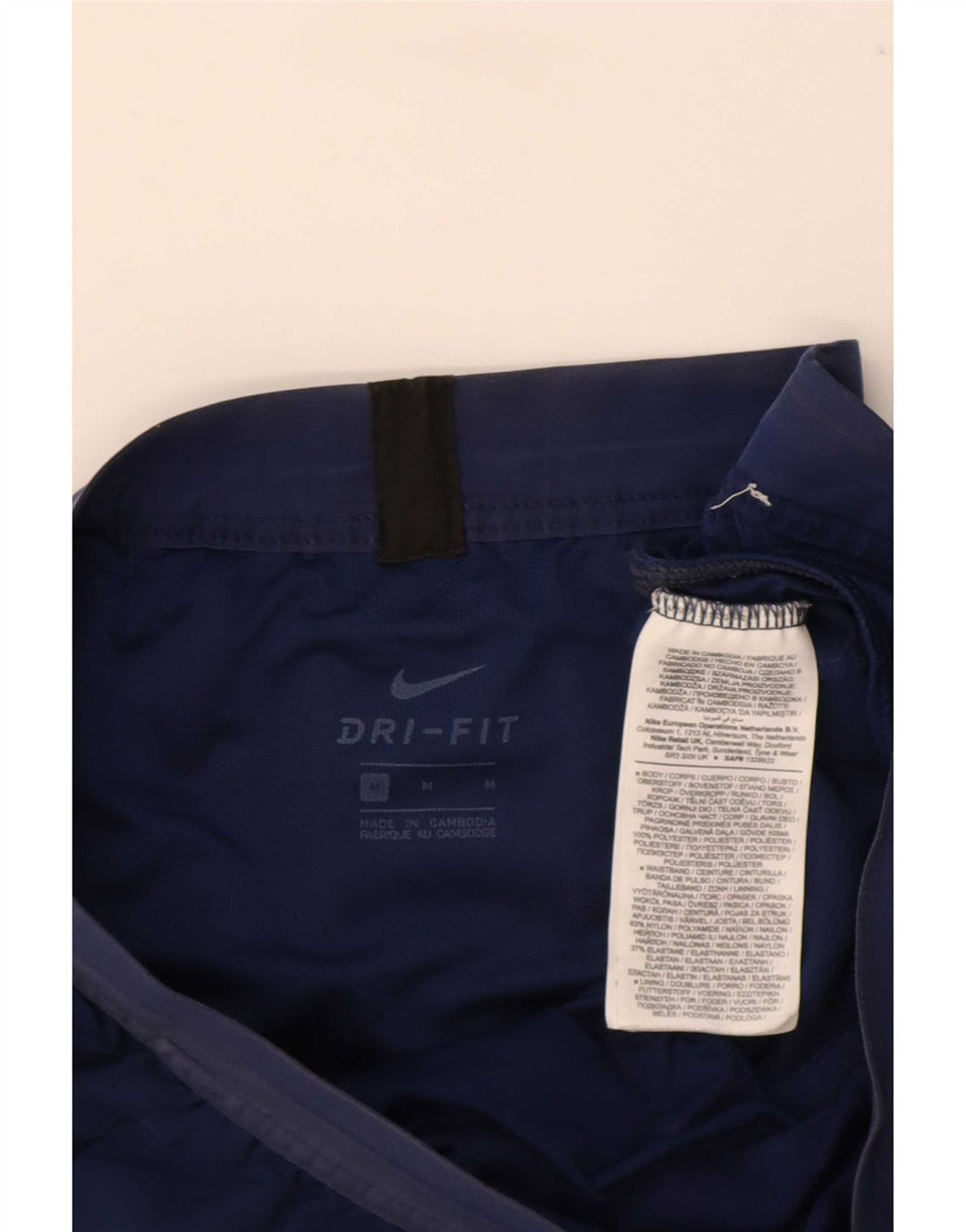 Męskie spodenki sportowe Nike Dri Fit, średni granatowy poliester