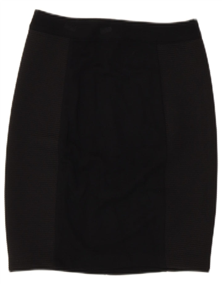 Damska spódnica ołówkowa French Connection UK 8 Small W26 Czarny poliester
