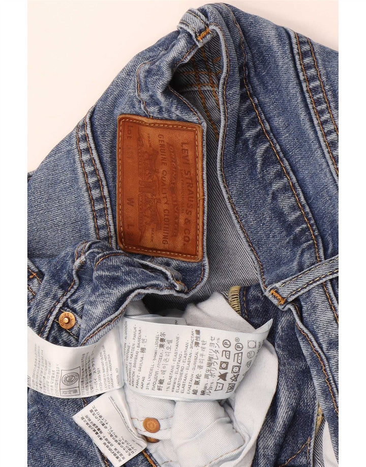 Męskie jeansy Levi's 511 Slim W33 L34 Niebieska bawełna