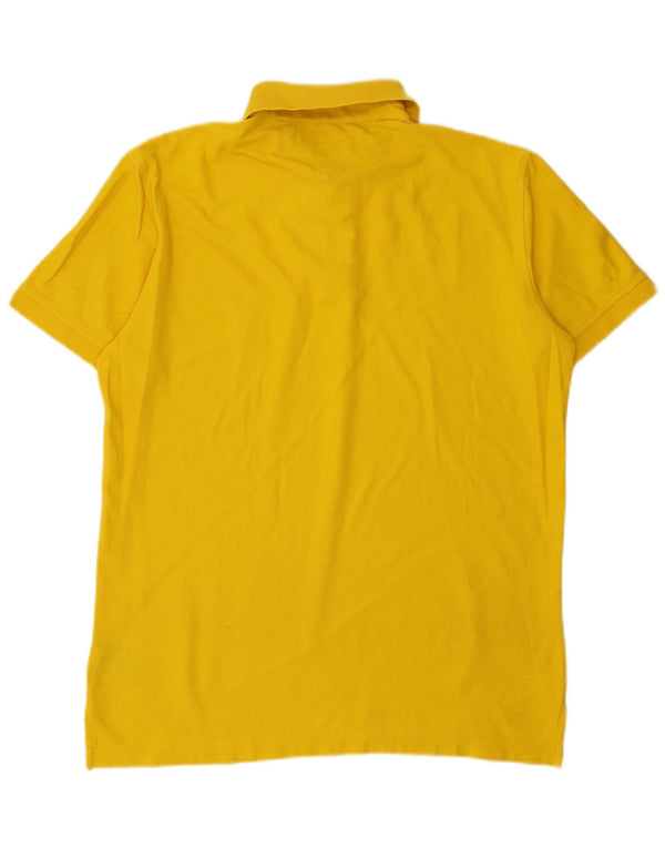 Męska koszulka polo o regularnym kroju Tommy Hilfiger XL, żółta bawełna