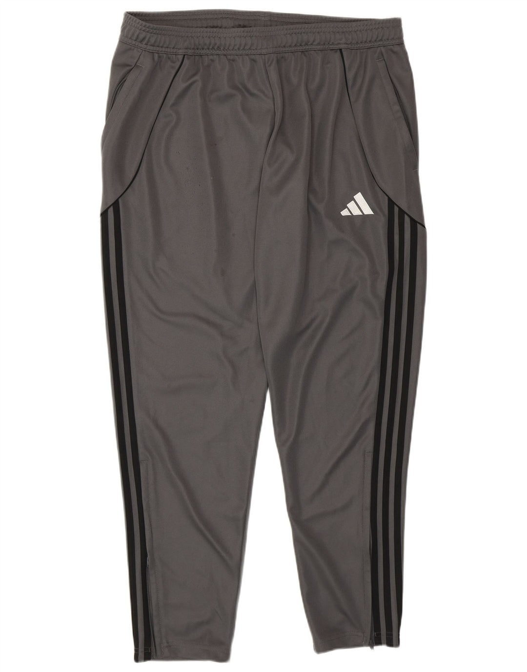 Męskie spodnie dresowe Adidas Slim Fit XL Szary poliester