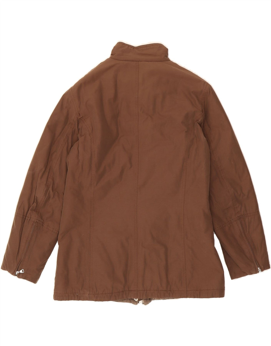 NAPAPIJRI Womens Utility Jacket UK 16 Large Brown Cotton Vintage Napapijri and Second-Hand Napapijri from Messina Hembry 
