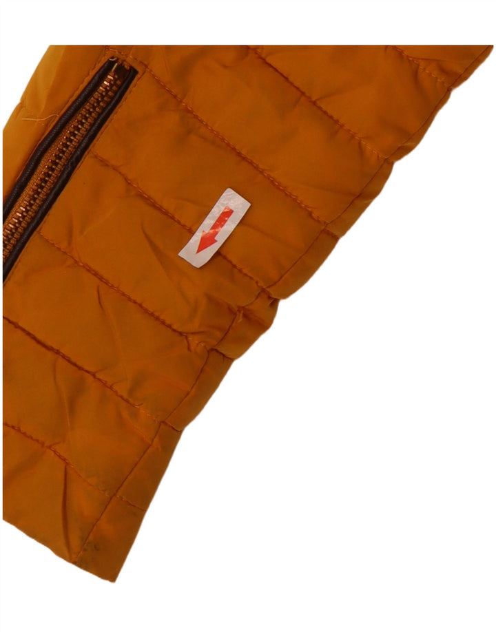Damska kurtka Zara Crop Padded UK 10, mała, żółta