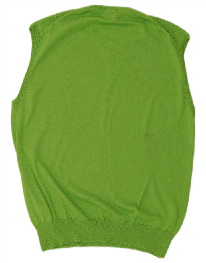 Męski podkoszulek bez rękawów Nike Golf Vest, duży, zielony, poliestrowy