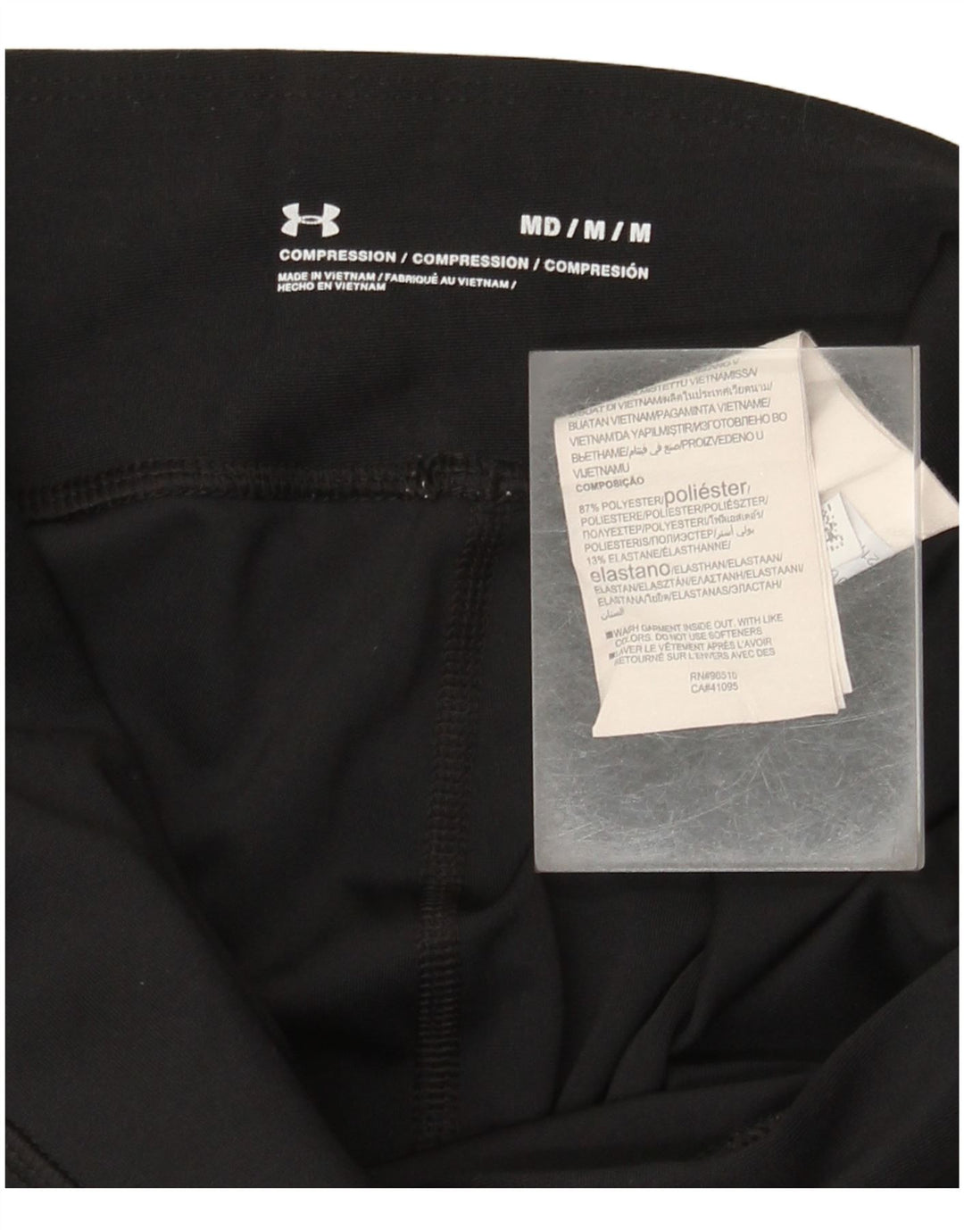 Damskie legginsy Under Armour Graphic UK 12, średni czarny poliester