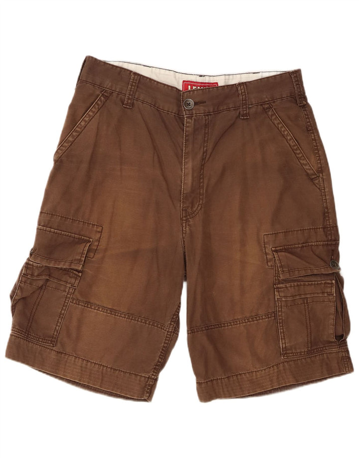 Męskie spodenki cargo Levi's W32 Średni brąz, bawełna