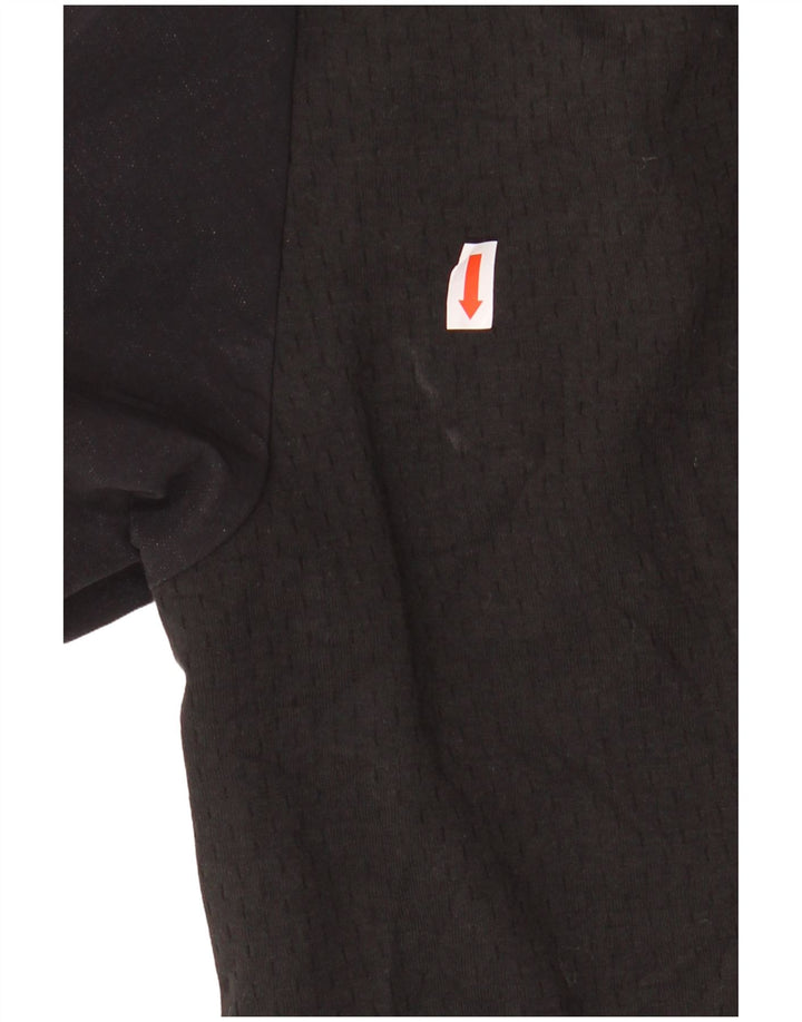 Męski sweter z kapturem i zamkiem błyskawicznym ADIDAS, średni czarny poliester