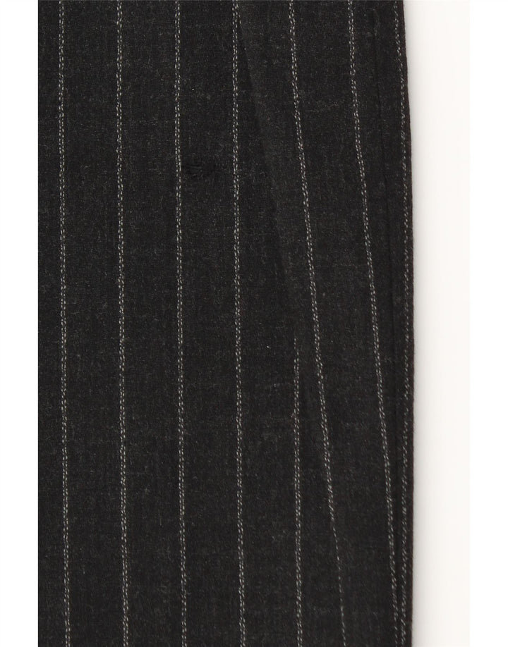 LOUISE KENNEDY Damska spódnica ołówkowa EU 38 Medium W28 Czarna wełna w prążki