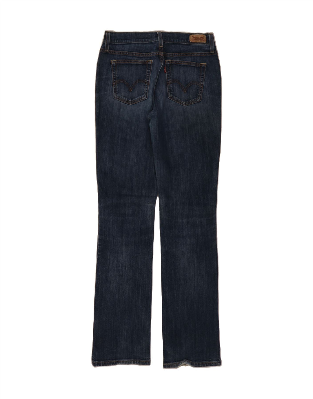 LEVI'S Womens 505 Straight Jeans W28 L34 Blue Cotton Vintage Levi's and Second-Hand Levi's from Messina Hembry 