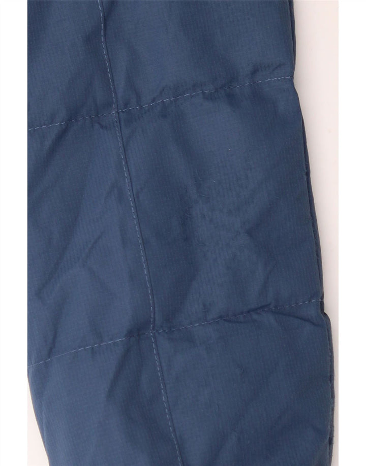 MOUNTAIN WAREHOUSE Boys Hooded Padded Jacket 11-12 Years Blue Polyester Vintage Mountain Warehouse and Second-Hand Mountain Warehouse from Messina Hembry 