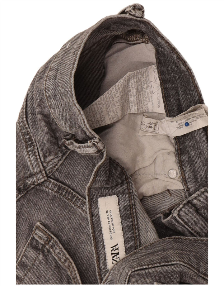 Męskie jeansy slim fit Zara EU 38 Small W30 L29 Szara bawełna
