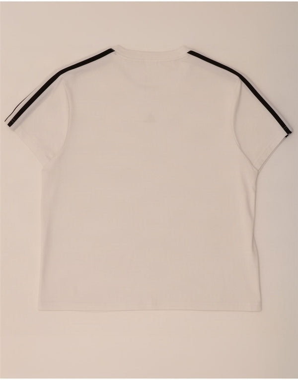 Damska koszulka Adidas Top UK 12/14 Średnia biel