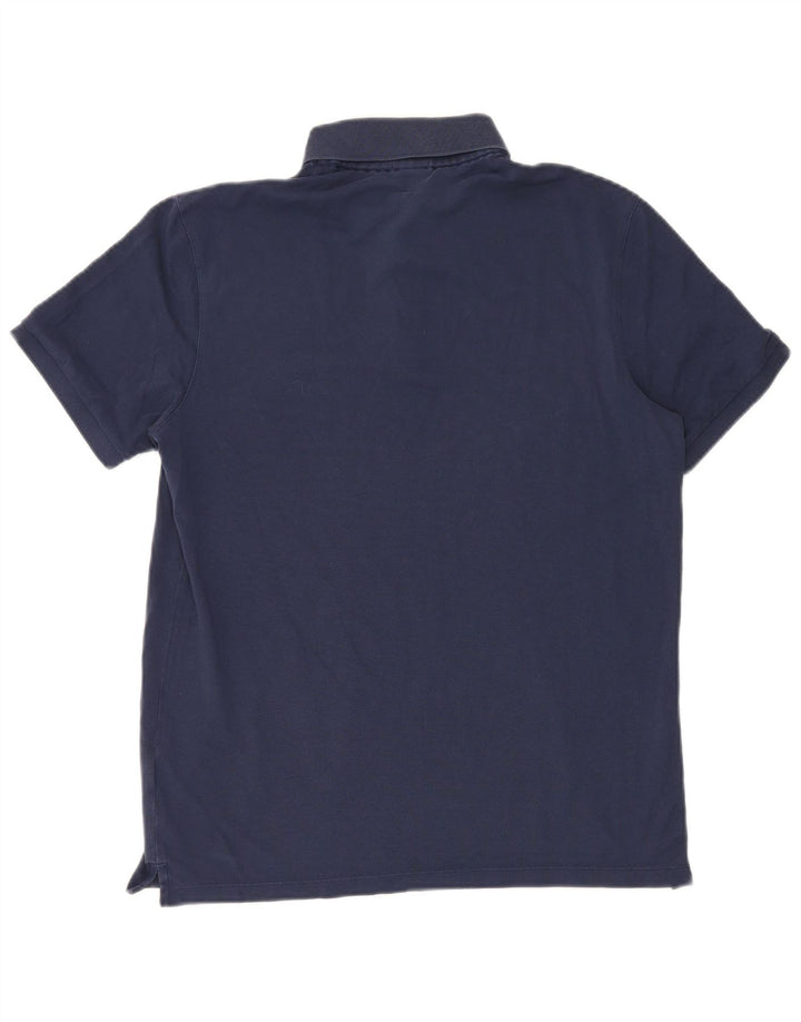Męska koszulka polo Hugo Boss, duża, granatowa, bawełniana