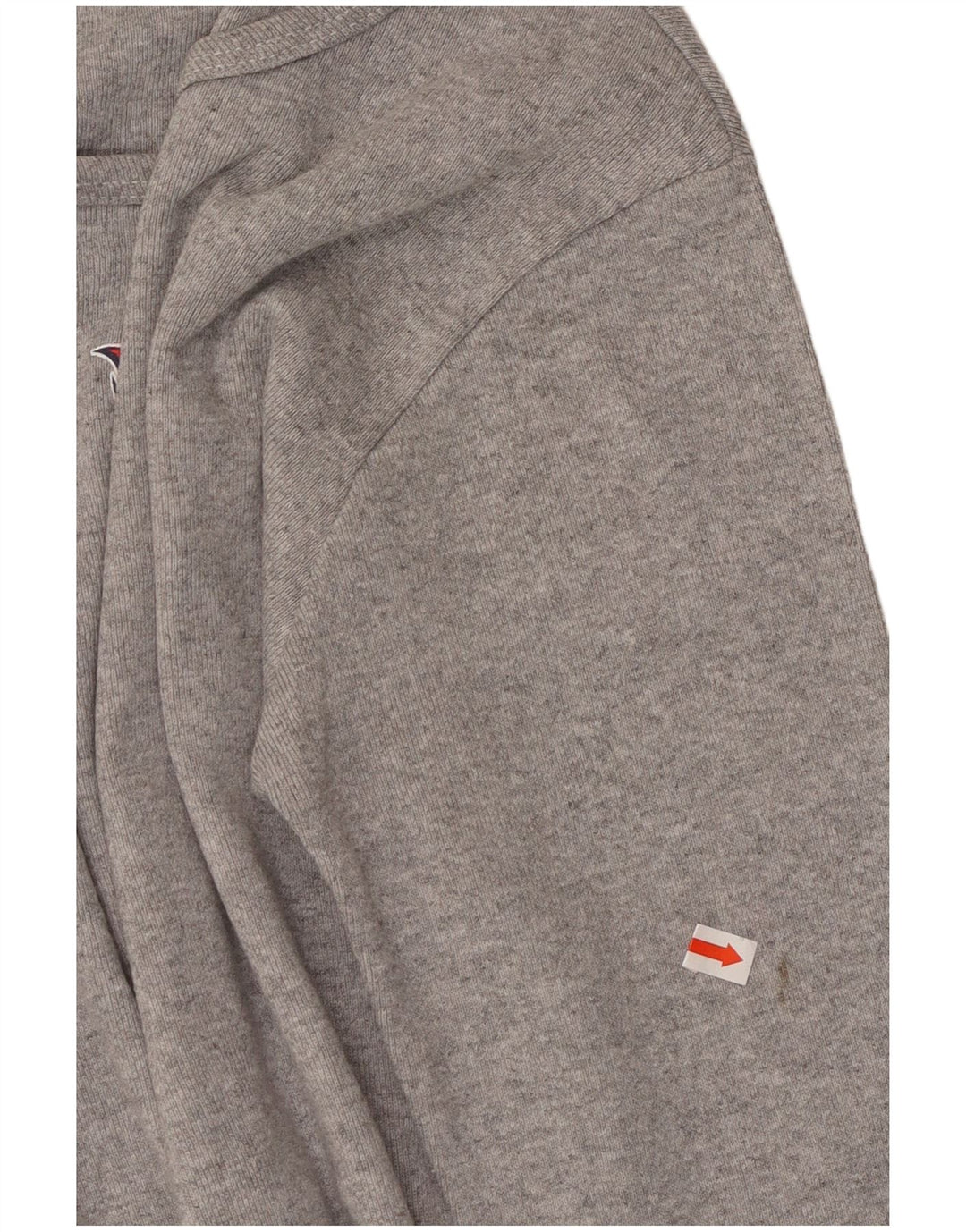 Krótki top PUMA Dziewczęcy Tennessee Titans z długim rękawem, 11-12 lat, średni szary