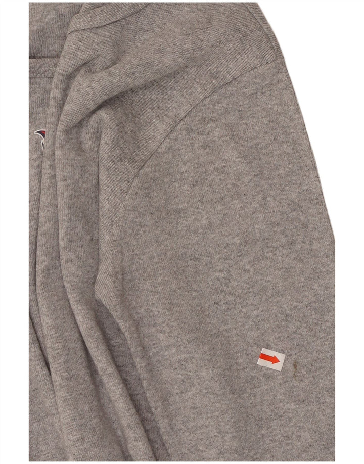 Krótki top PUMA Dziewczęcy Tennessee Titans z długim rękawem, 11-12 lat, średni szary