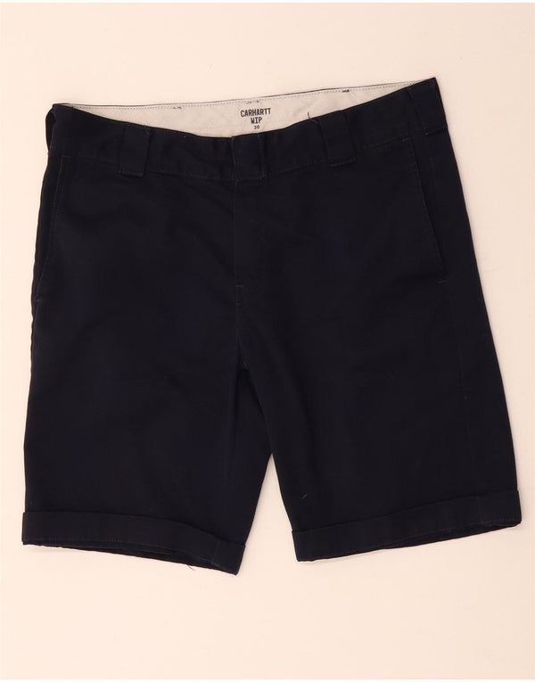 Męskie spodenki Carhartt Wip Chino W30 Średni granatowy poliester