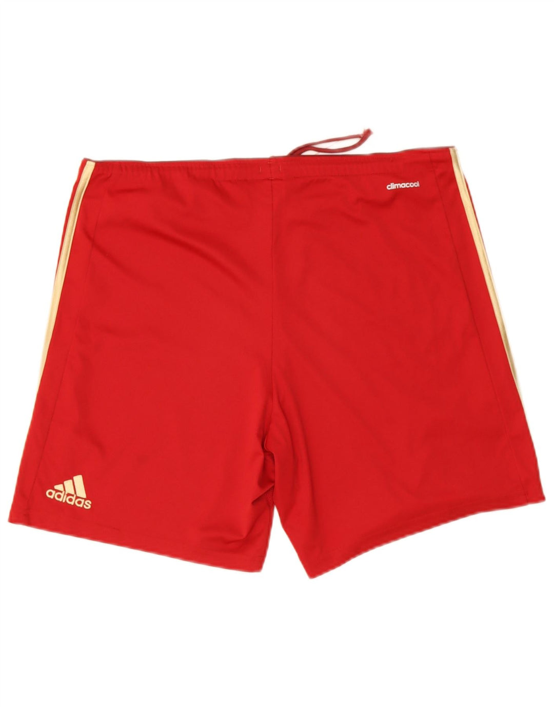 Męskie spodenki sportowe Adidas Climacool, średni czerwony poliester