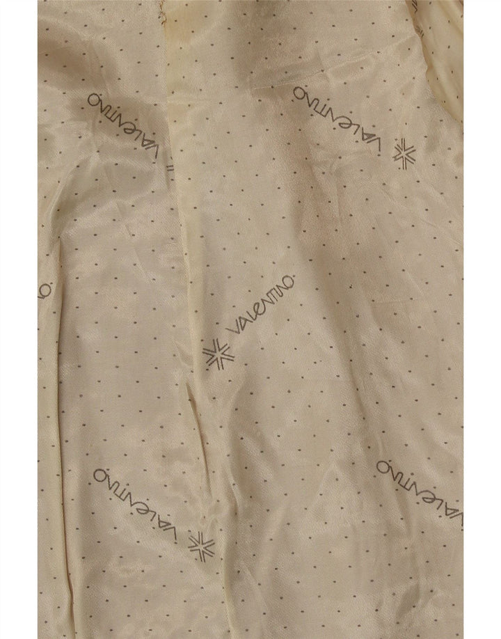 Vintage damska marynarka zapinana na 5 guzików UK 14, średnia czerwień