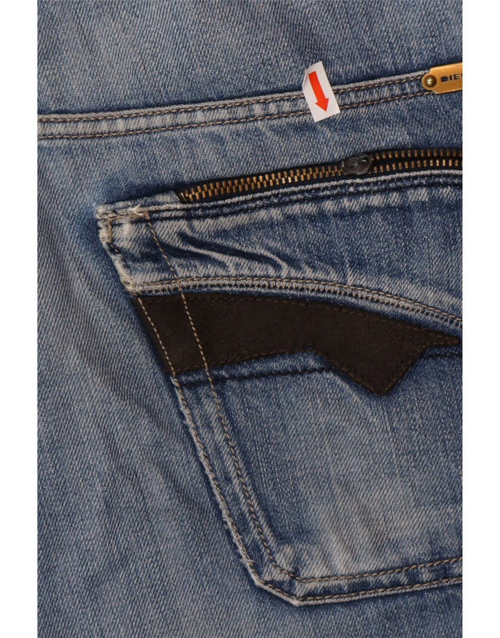 DIESEL Męskie jeansy slim W32 L32 Niebieskie bawełniane