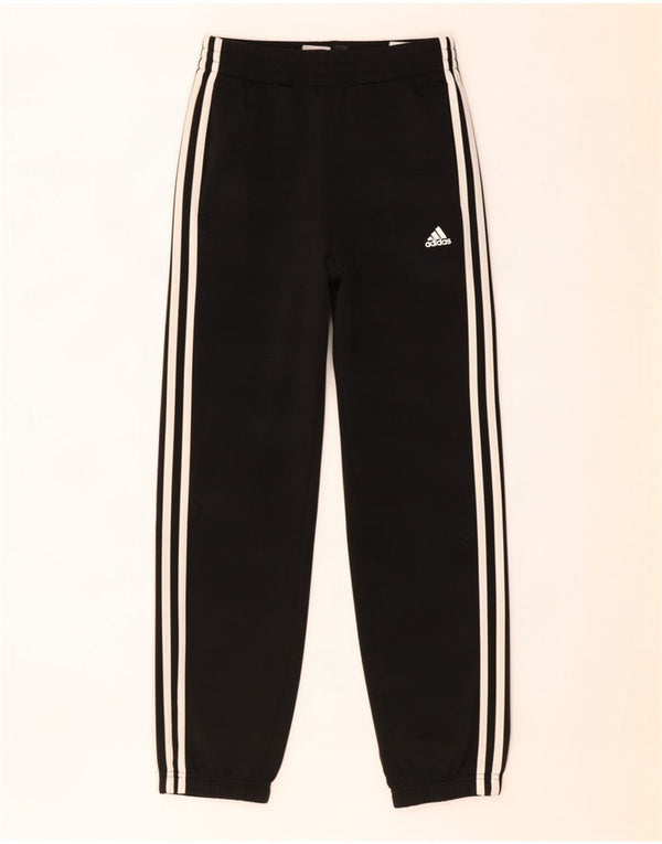 Adidas Chłopięce Spodnie Dresowe Joggery 11-12 Lat Czarny Poliester