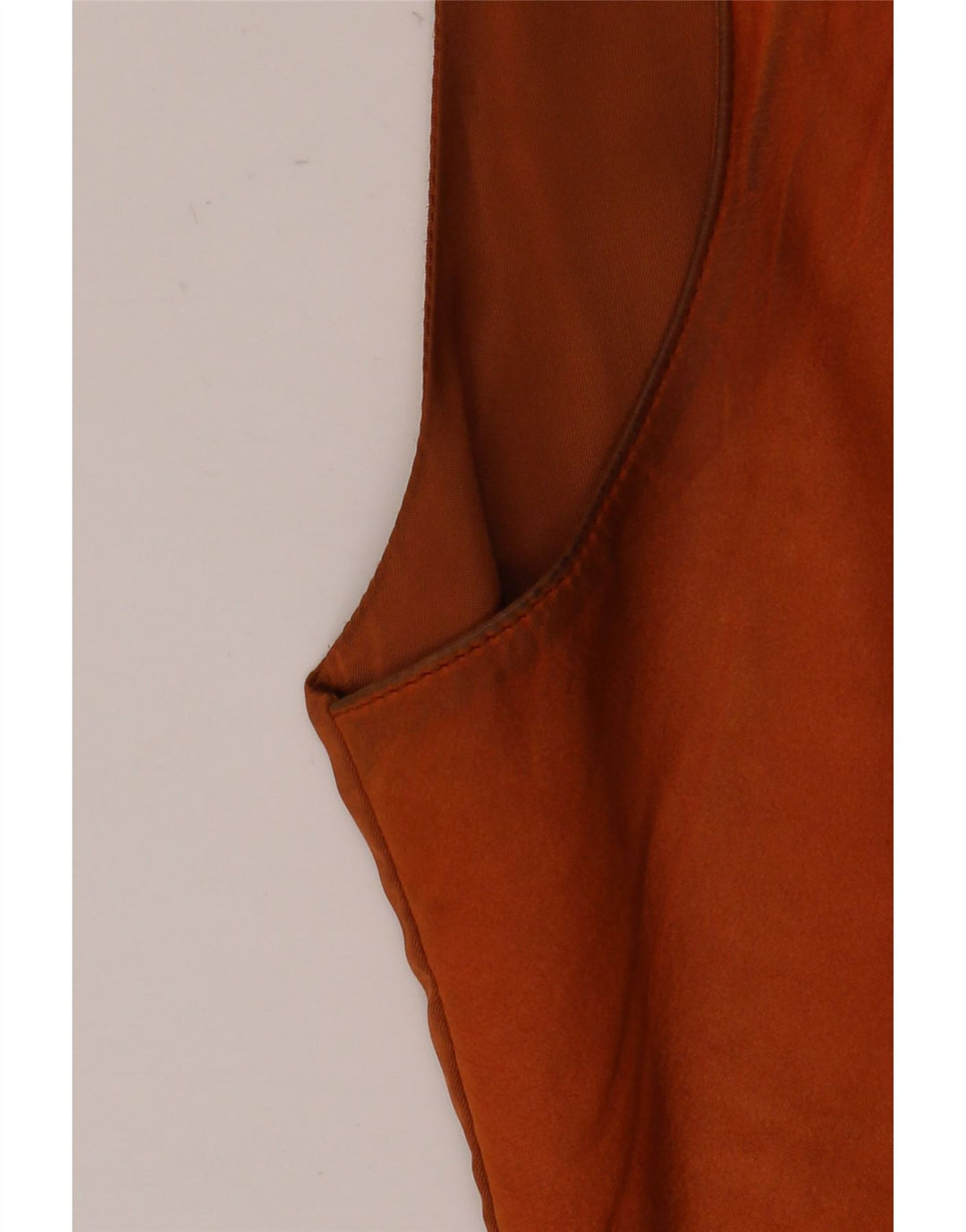 Vintage męska skórzana kamizelka XL brązowa skóra