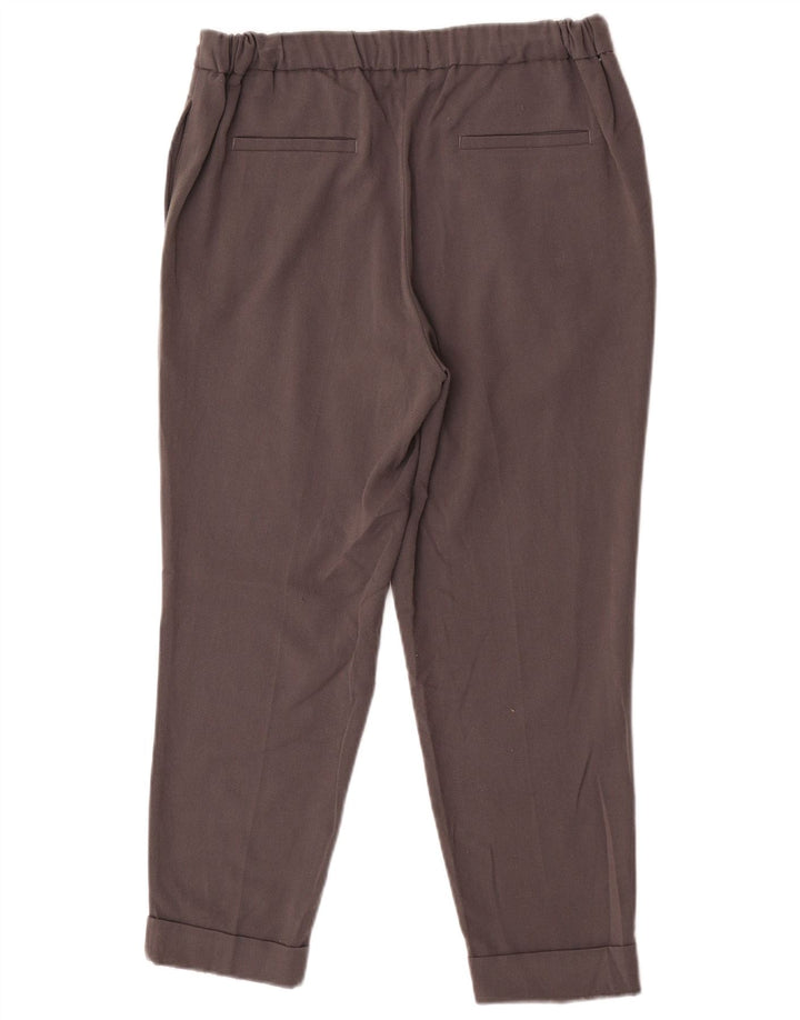 Krótkie spodnie damskie Marks & Spencer UK 12 Medium W30 L25 Szary poliester