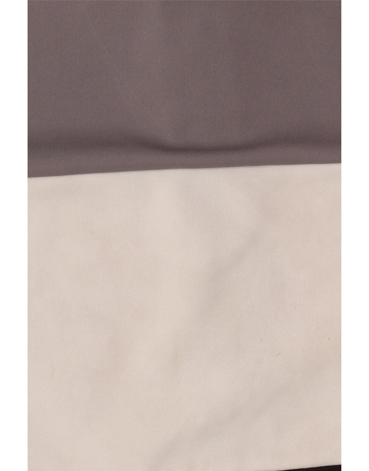 Męska kurtka dresowa Nike Dri Fit, mała, czarna, poliestrowa z blokami kolorów