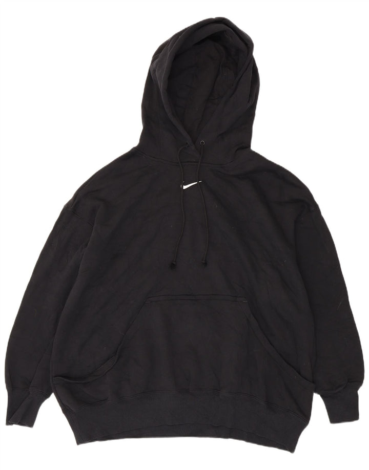 Męska bluza z kapturem Nike XL, czarna, bawełniana
