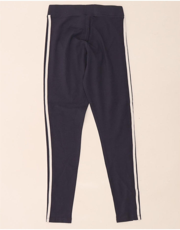 Legginsy Damskie Adidas UK 12 Średni Granatowy