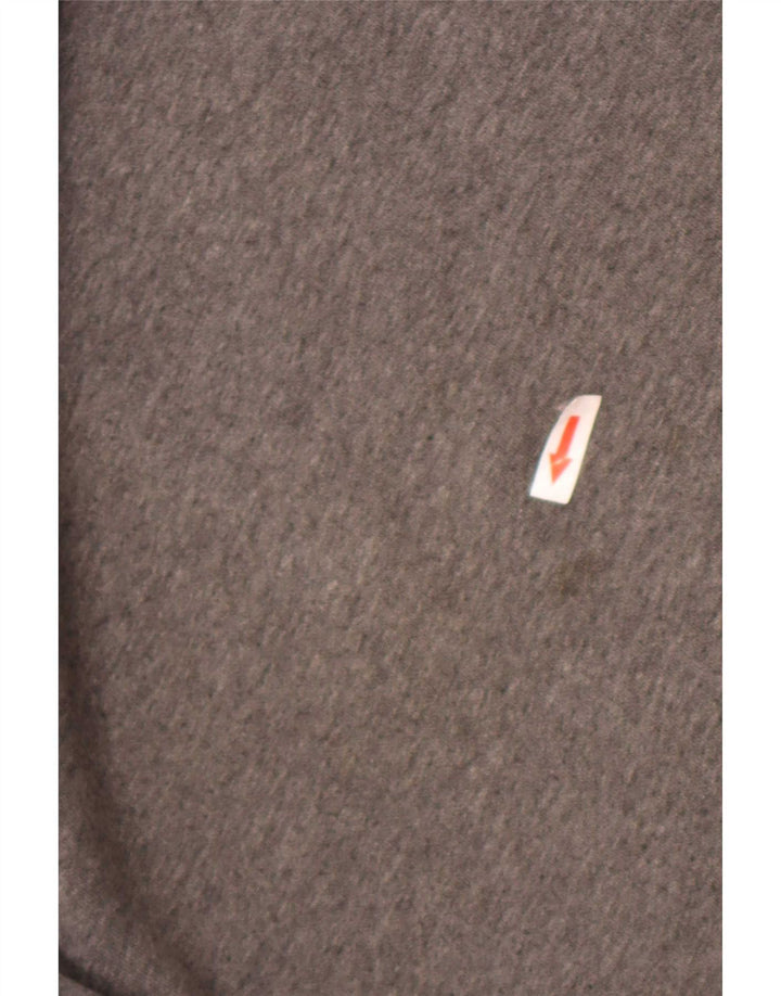 Męska bluza dresowa Nike, duża, szara, nakrapiana bawełna