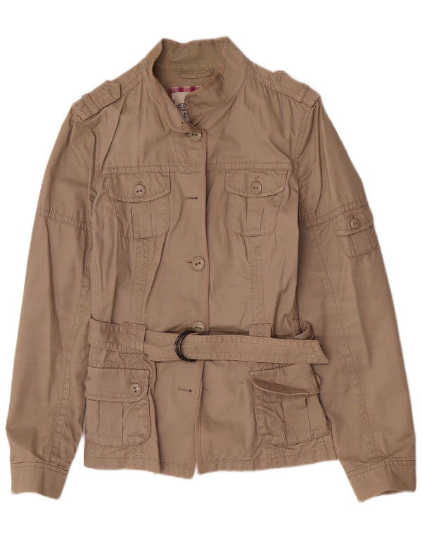 Damska kurtka wojskowa Esprit UK 12 Medium Beige Cotton
