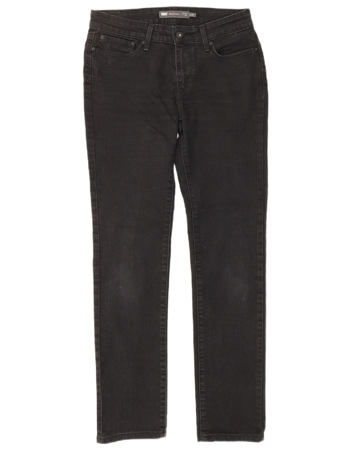Damskie jeansy LEVI'S o lekkim zakrzywieniu i średnim stanie US 4 małe W27 L27 szare