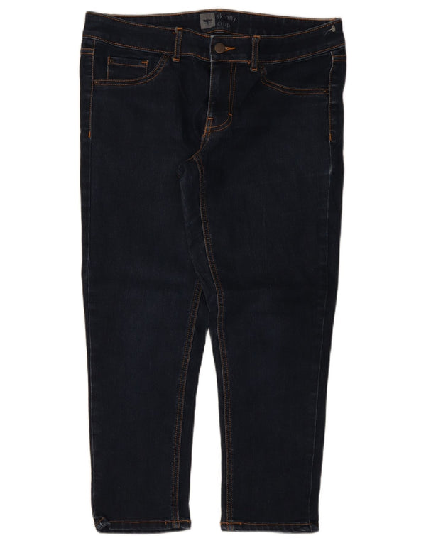 Damskie jeansy Skinny Cropped Mossimo US 8 Medium W32 L25 Granatowa bawełna