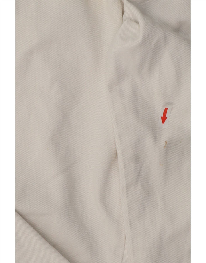 Męskie proste dżinsy WRANGLER W32 L28 białe