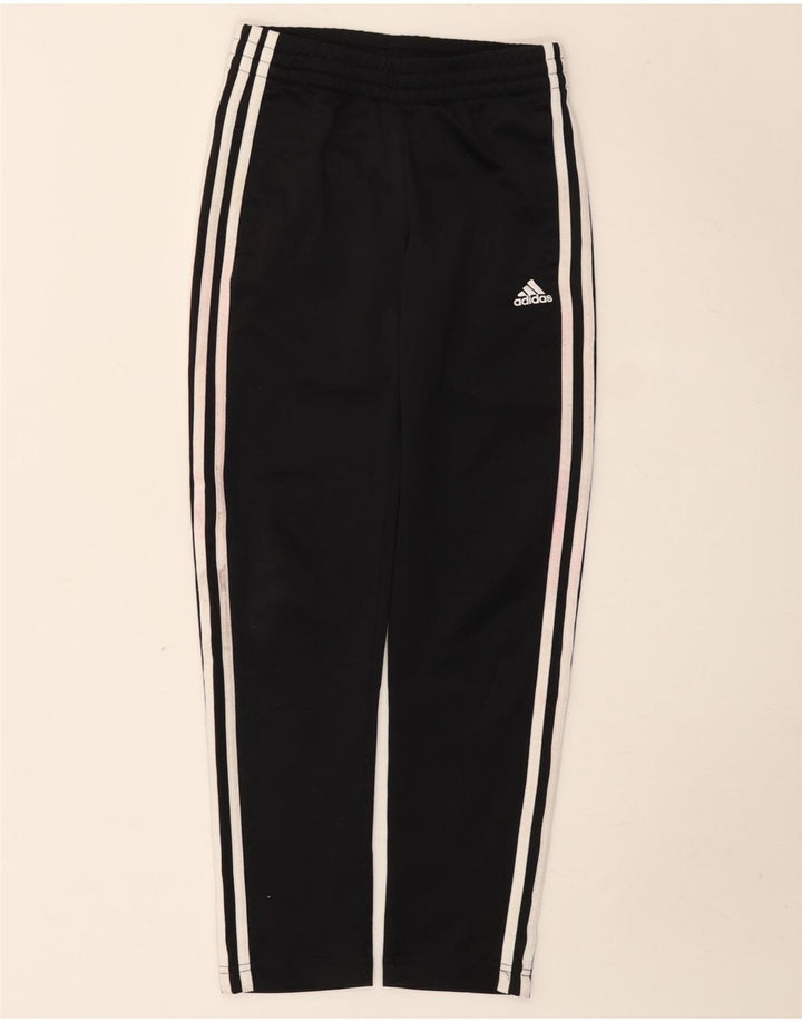 Chłopięce spodnie dresowe Adidas 9-10 lat, czarny poliester