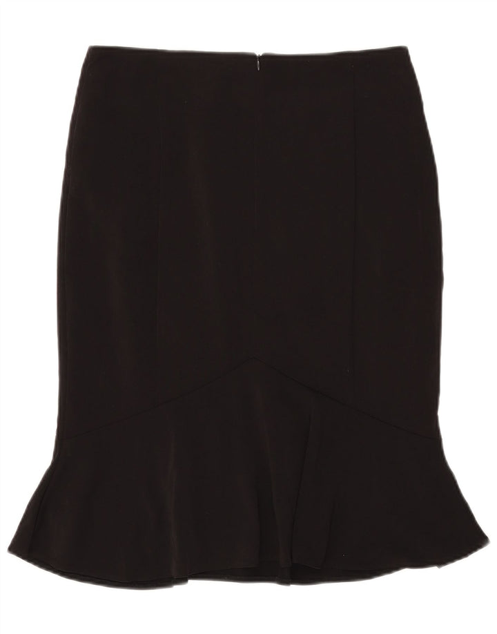 Marks & Spencer Damska spódnica typu Trumpet UK 10 Small W29 Czarny poliester