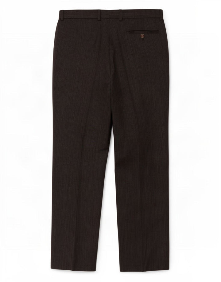 Męskie proste spodnie chino Marks & Spencer W34 L31 Szary poliester